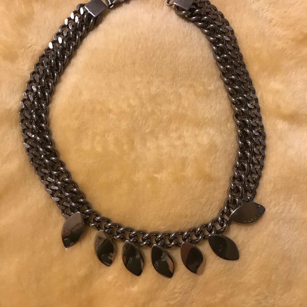Leaf Shape Chain Choker